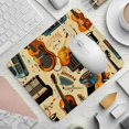 thumbnail image 2 of Musical Instrument Printed Square Mouse Pad, 8.3x9.8 Inch Non-Slip Rubber Bottom Gaming Mouse Pad for Office Use, 2 of 6