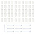 thumbnail image 2 of Hovilon 100 Pcs Disposable Faucet Filter Socks, Thick Cotton Sediment & Rust Removing Water Tap Filtration Pouches, Well Water Filtration Bags with Zip Ties for Kitchen Sink and Outdoor Spouts, 2 of 9
