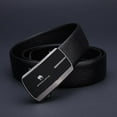 thumbnail image 3 of Men's inner automatic buckle leather belt pure men's business belt, 3 of 5