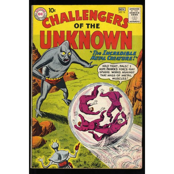 Challengers Of The Unknown #16 FN+ 6.5 Comic Book