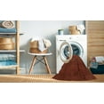 thumbnail image 2 of Ahgly Company Machine Washable Indoor Rectangle Contemporary Tomato Red Area Rugs, 5' x 8', 2 of 7