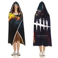 thumbnail image 3 of Dead by Daylight DBD Wearable Blanket Cloak Arctic Velvet Hooded Blanket Soft Fuzzy Hoodie Blanket Cape for Adults Kids 60"x80", 3 of 8