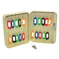thumbnail image 3 of Caja Organizadora de Llaves 48 Pzas Adir 324 - Gabinete Metálico de Pared con Cerradura y Llaveros de Identificación de Colores, 3 of 6