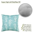 thumbnail image 4 of Majestic Home Goods Pillow 20x20 Sea Horse Teal, 4 of 4