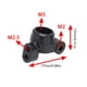 thumbnail image 5 of Aleación de aluminio de aleación de aluminio portador de aluminio Accesorios de automóviles con control remoto Actualización robusta Reemplazo del kit de ajuste para mini-T2.0 2WD 2 piezas Noticed FN001679-00, 5 of 5