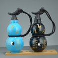 thumbnail image 2 of Botella de Agua de Calabaza, Botella de Agua Potable de Moda, Botella de Agua de Calabaza Clásica de los Antiguos Héroes Chinos Púrpura, 2 of 10
