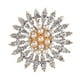 thumbnail image 3 of Broche elegante Yinane de cristal de imitación para mujer y boda, 3 of 8