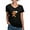 Black, variant on CafePress - Oh Snap Gingerbread Ma Women's V Neck Dark T Shirt - Women's V-Neck Dark T-Shirt