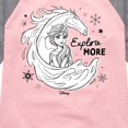 thumbnail image 3 of Frozen 2 - Explore More - Toddler And Youth Girls Raglan Graphic T-Shirt, 3 of 5