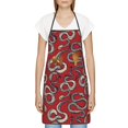 thumbnail image 3 of Sikiie Snake Aprons for Kitchen Cooking Aprons, Chef Apron for Men Women Chef, 3 of 7