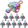 thumbnail image 1 of 10 Uds. De colgantes de setas DIY, pendientes, collares, colgantes, accesorios de joyería, 1 of 5