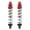 Red, variant on YAHHU 190mm Front Rear Shocks Absorber Replacement Parts for ARRMA 1/5 RC Car Outcast Kraton 8s Suspension Damper Upgrade Accessory, Aluminum Alloy Heavy Duty, Red, 10 inches / 25.4 cm