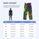 thumbnail image 4 of Fotbe Mardi Gras7 Pantalones de Pijama para Hombre, Pantalones de Dormir, Pantalones de Casa con Cintura Ajustable y Bolsillos-3X-Large, 4 of 6