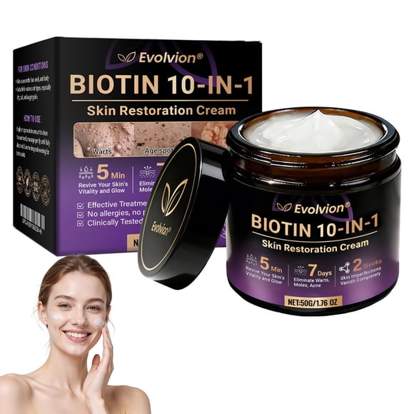 Crema para la piel dooeka Evolvion Biotina 10 en 1 50 g