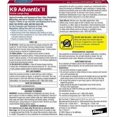 thumbnail image 2 of Tratamiento Antipulgas K9 Advantix II para Perros Grandes de más de 25 kg, 4 Dosis, 2 of 3