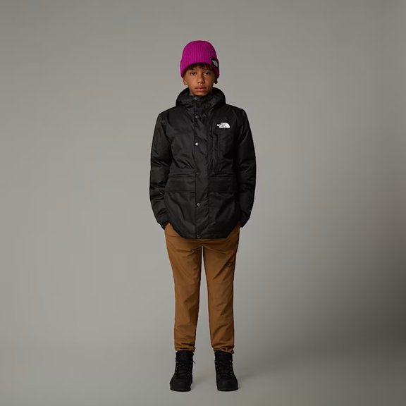 TNFTEEN Boys Down Triclimate 3-in-1 Jacket Waterproof Seam Seal TNF Black L