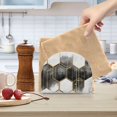 thumbnail image 2 of Yayeee Napkin Holder for Table Kitchen Paper Tissue Organization, Grey Hexagons, 2 of 8