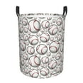 thumbnail image 1 of Fotbe Cute Baseball Cesto de Ropa con Asas, Cesto Impermeable de Gran Capacidad, Bolsa de Lavado para Dormitorio, Cesto de Ropa con Ruedas y Asas-Small, 1 of 6