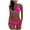 Hot Pink#1, variant on Tops for Women Trendy Viikei Womens Bikini Tops Women's Swimsuit One-piece Swimsuit Bikini Lace Up Swimsuit Long Skirt Chiffon Two-piece Set