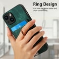 thumbnail image 6 of Dteck Case for iPhone 15 Plus with Stand,2 in 1 Detachable Magnetic Leather Card Slot Wallet Case Ring Holder Kickstand Protective Shockproof Back Cover for iPhone 15 Plus,Green, 6 of 11