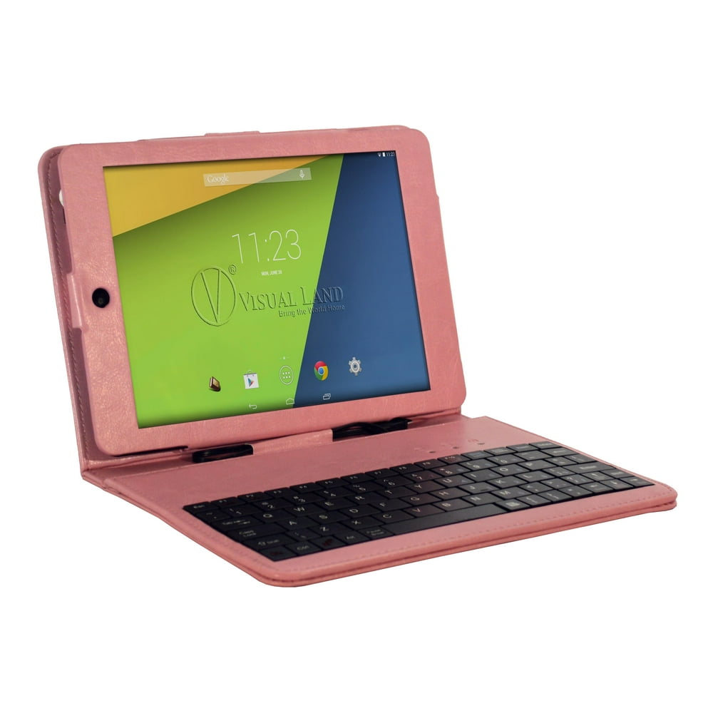 Visual Land Prestige 7" Quad Core Tablet 8GB includes Keyboard Case
