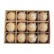 thumbnail image 1 of 12 bolas navideñas brillantes de 6 cm con paquete, decoraciones colgantes para festivales. caqui, 1 of 9