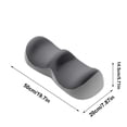 thumbnail image 3 of Leg Rest Pillow,Ergonomic Wedge Foam Cushion,Removable Washable Cover Foot Elevation Pad for Bed Pregnancy Swelling Relief Sleep Support(Gray), 3 of 9
