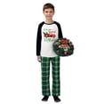 thumbnail image 3 of LuLiaMenton Christmas Pajamas, Xmas Truck & Tree Print, Matching Sleepwear, Plus Sizes, 2-3T-Kid, 3 of 5