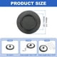 thumbnail image 2 of Juego de 1 tapón de desagüe para bañera de 1.69", tapón de fregadero de goma universal, bloqueador plateado, 2 of 6