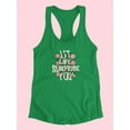 thumbnail image 3 of Let Life Surprise You Art Racerback Tank Women -Image by Shutterstock, Female Small, 3 of 4