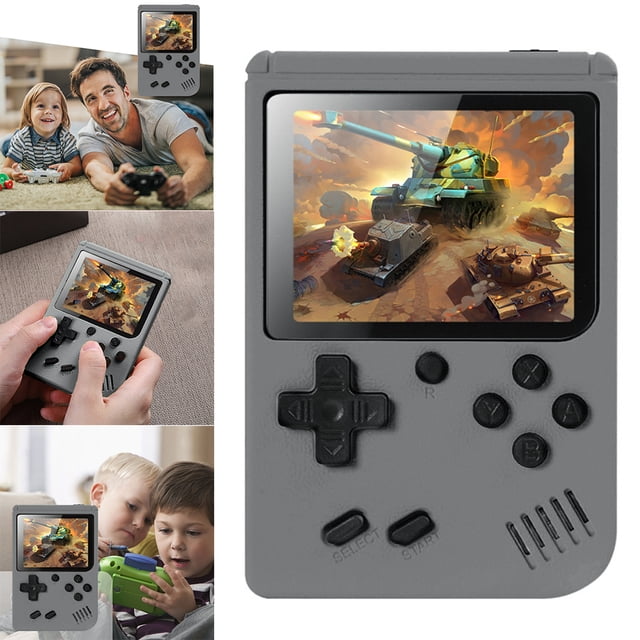 Consola Videojuego Retro Mano 3 Pulgadas TFT para (gris 800 en 1)