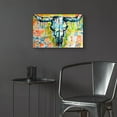 thumbnail image 6 of Epic Art 'Bull Skull' by Dean Russo Studios, Acrylic Glass Wall Art, 24"x16", 6 of 8