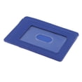 thumbnail image 3 of Funda de cuero PU para identificación, de viaje, portas, 11,5 cm x 8,2 cm x 0,2 cm , Azul Soledad Travel Pass Holder, 3 of 10