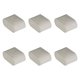 thumbnail image 1 of 6 piezas de almohadas para relojes, expositores de joyas, organizador multiusos ligero para adultos Gris, 1 of 9