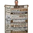 thumbnail image 2 of Yibo Dad Gift Blanket Flannel Soft and Comfortable Anti-static Bed Sofa Blanket, 2 of 6