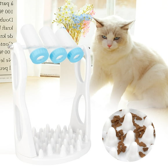 Portable Food Water Slow Feeding Container, Feeding Bowl, Training For Dog Cats