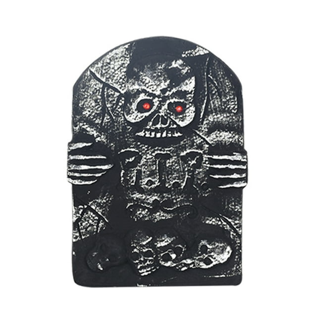Halloween Mousse Tombstone Réutilisable Maison Hantée Cour Décoration Réaliste Accessoires de Cimetière
