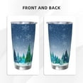 thumbnail image 3 of KLL Christmas Trees Print 40oz Stainless Steel Insulated Car Cup with Spillproof Lid - Keep Your Drink Hot or Cold on the Go-Without Straw, 3 of 8
