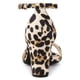 thumbnail image 4 of Sandalias Tacón Grueso Allegra K Punta Abierta Correa De Tobillo Leopardo Blanco 39 EU, 4 of 7