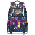 thumbnail image 1 of Basketball Player Backpack, Multi-function Backpack, Travel Backpack, Fan Bag, Unisex, Lakers School Bag, Large Capacity Backpack-week, 1 of 3