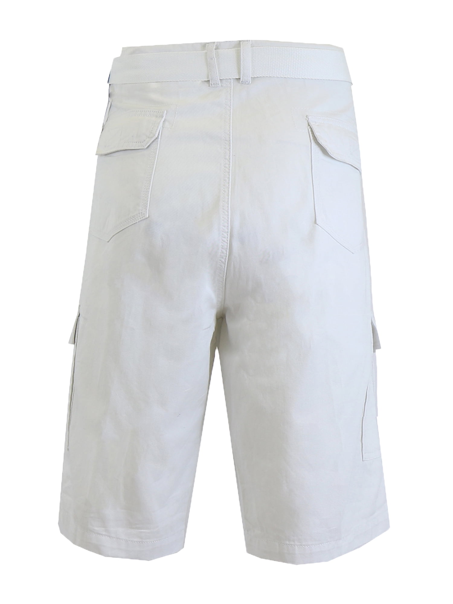 Walmart Men's Belted Cargo Shorts, Modern Tailored Fit, 100 Walmart Men's Belted Cargo Shorts, Modern Tailored Fit, 100
