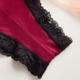 thumbnail image 4 of Women's Panties - Everyday Comfort Seamless Fit with Multicolored Design and Decorative Button Detail, 4 of 6