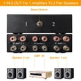 thumbnail image 2 of Amplificador y selector de altavoces Azduou bidireccional de 2 vías, 2 of 7