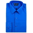 thumbnail image 1 of Manchester Camisa de Vestir Regular Fit  Azul Rey, 18" Cuello 33" Manga Manchester 5016A, 1 of 4