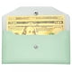 thumbnail image 1 of Sobres para dinero en efectivo, diseño minimalista, reutilizables, ligeros de llevar, para uso diario y ocasiones especiales, fabricados con cuero sintético duradero (verde), 1 of 7