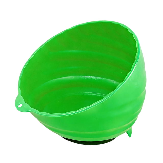 Bandeja de silicona magnética para tuercas, organizador flexible para tornillos, pernos y tuercas. Verde