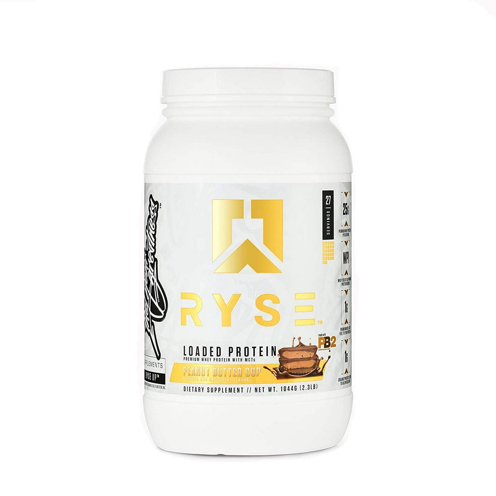 RYSE Up Loaded Protein Peanut Butter Cup Premium Whey Protein With