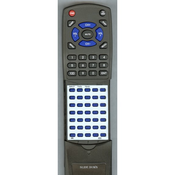 Replacement Remote for VIZIO 90207123602, RTVR8, VR8, VSB202, VSB200