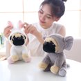 thumbnail image 4 of Peluche Adorable Cachorro Mascota Juguetes Peluche Niños Cumpleaños Regalos de Navidad Inevent WJ4144-04B, 4 of 7