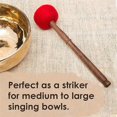 thumbnail image 4 of Tibetan Singing Bowl Mallet Wooden Felt Strikers Sound Bowl Meditation Mallet Sound Bowl Stick Medit, 4 of 5